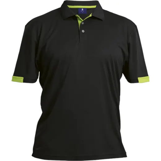 Mens Sphere Golfer Black-Lime